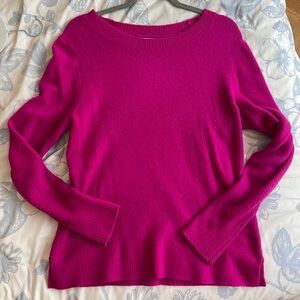 J. Crew Extra Soft Magenta Sweater